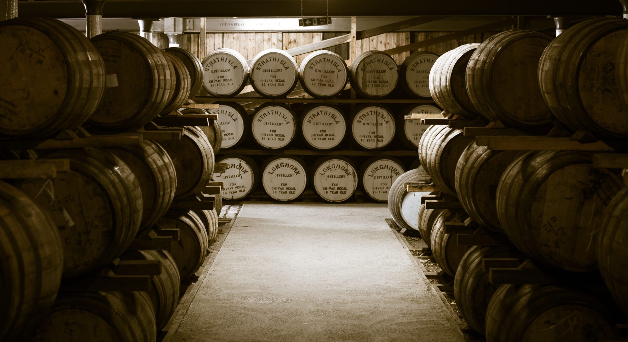 chivas whisky casks