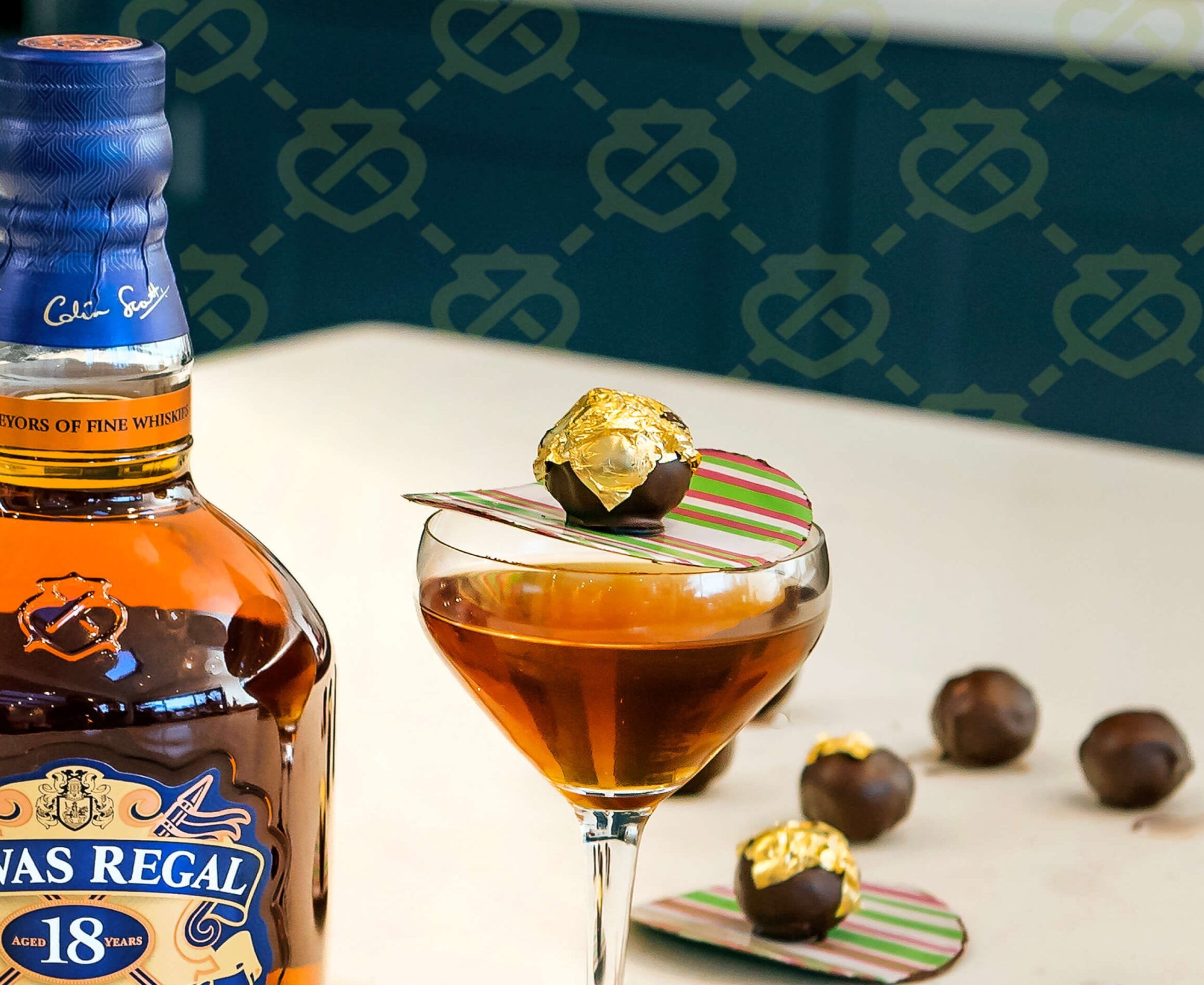Chocolate Skyline Whisky Cocktail 1