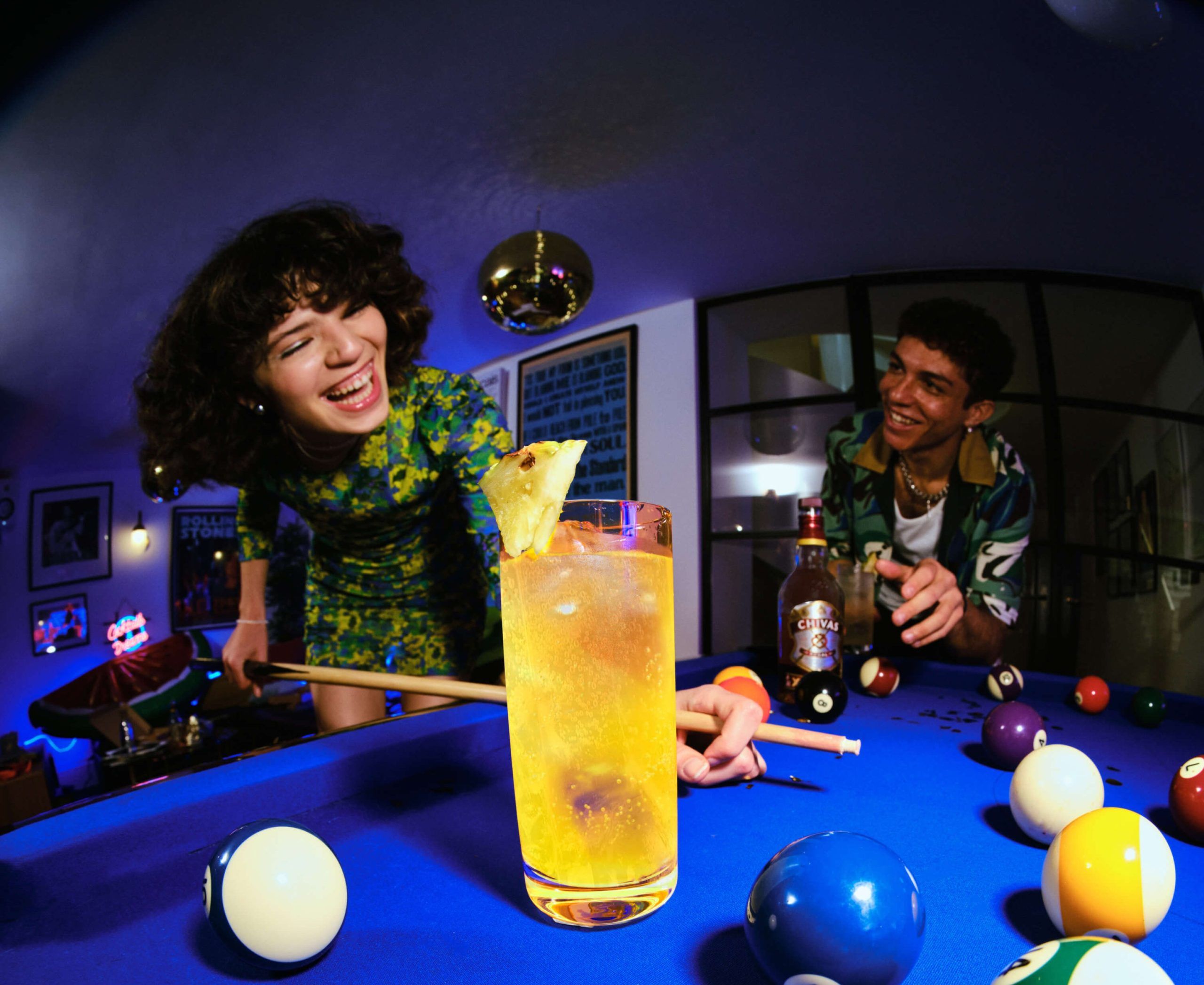 Pineapple Highball Whisky Cocktail 1