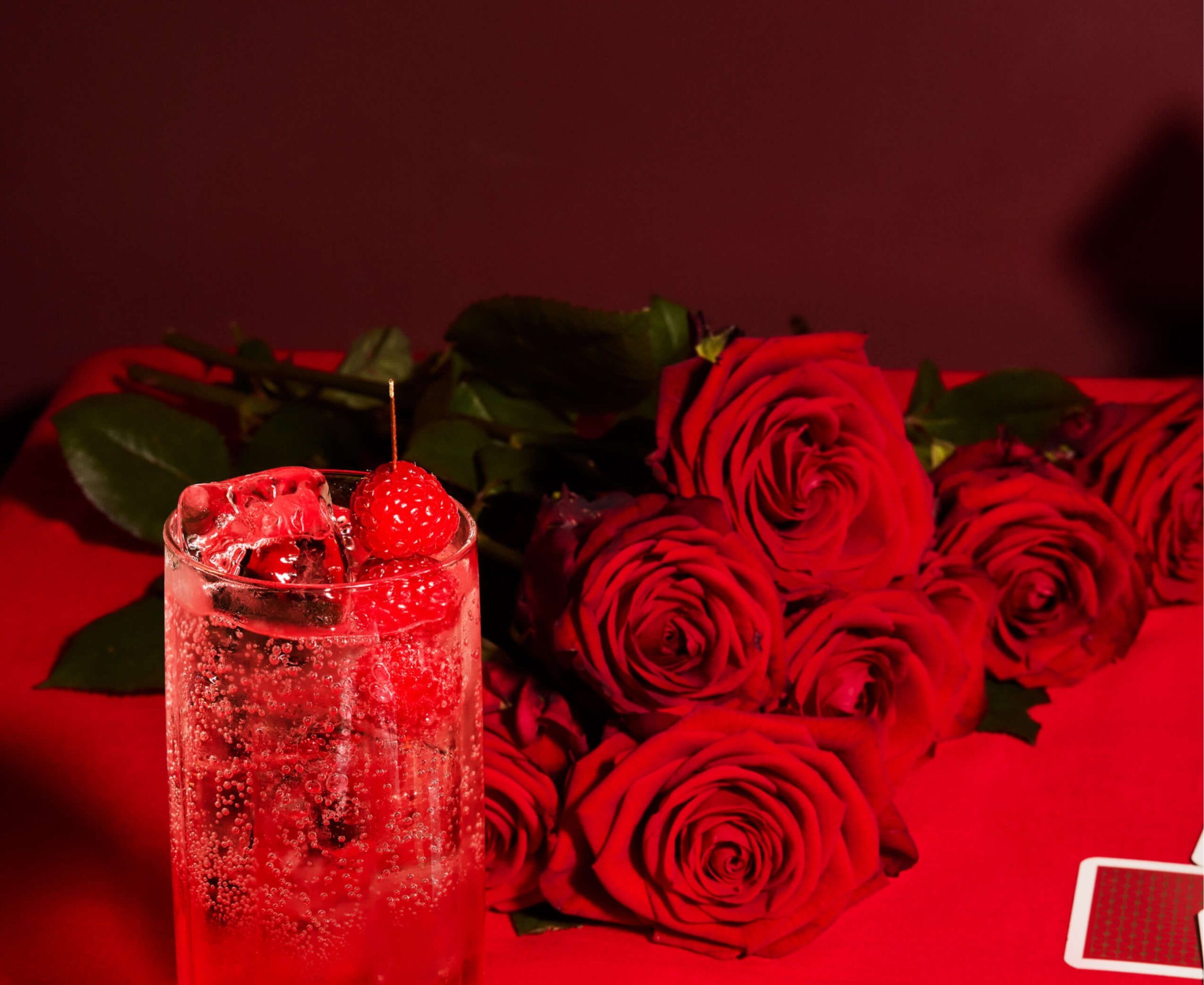 Rose Highball Whisky Cocktail 1