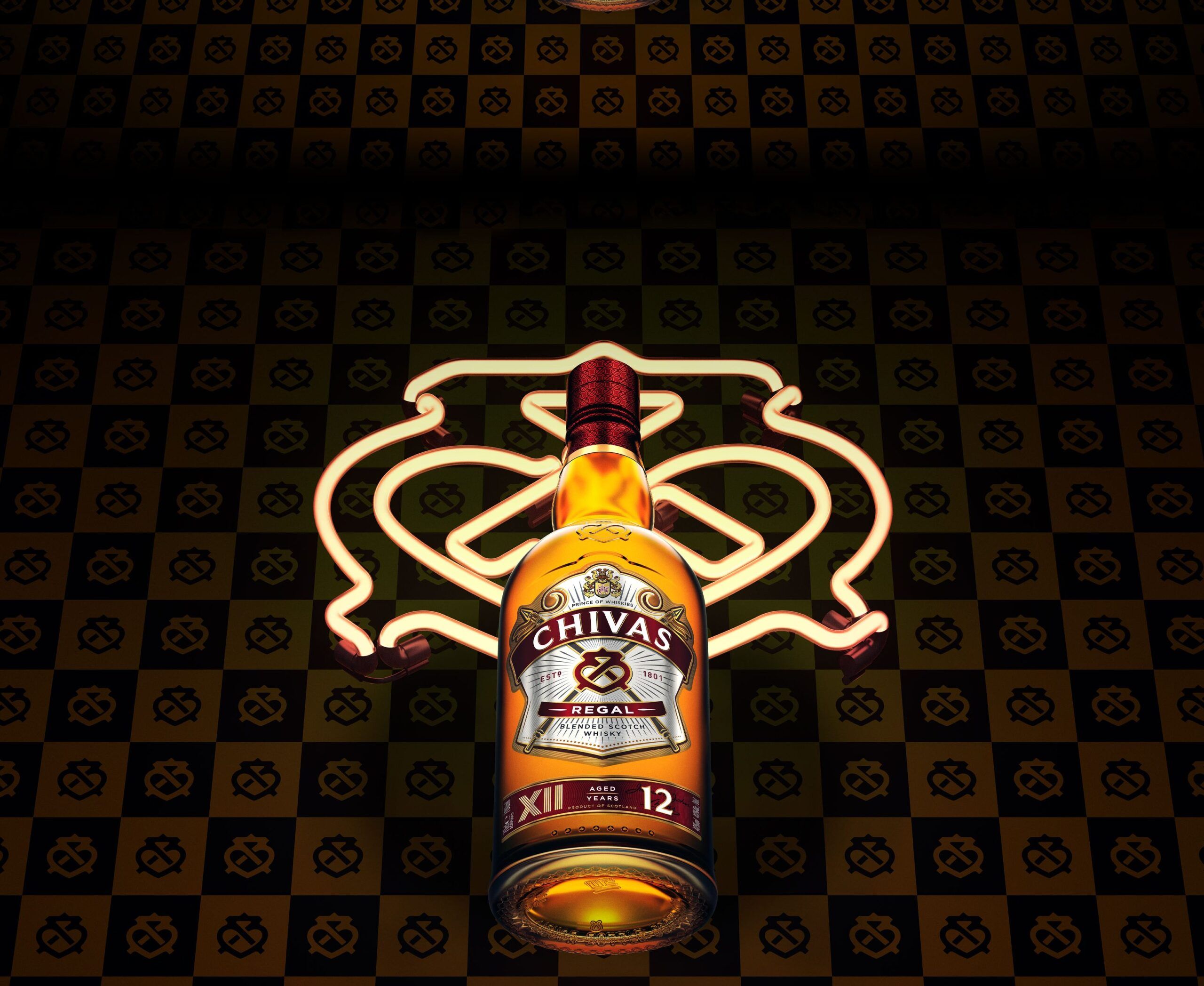 Chivas 12 Neon Luckenbooth Hero