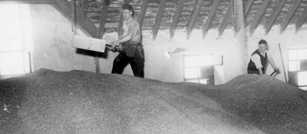 Grain Storage Black & White