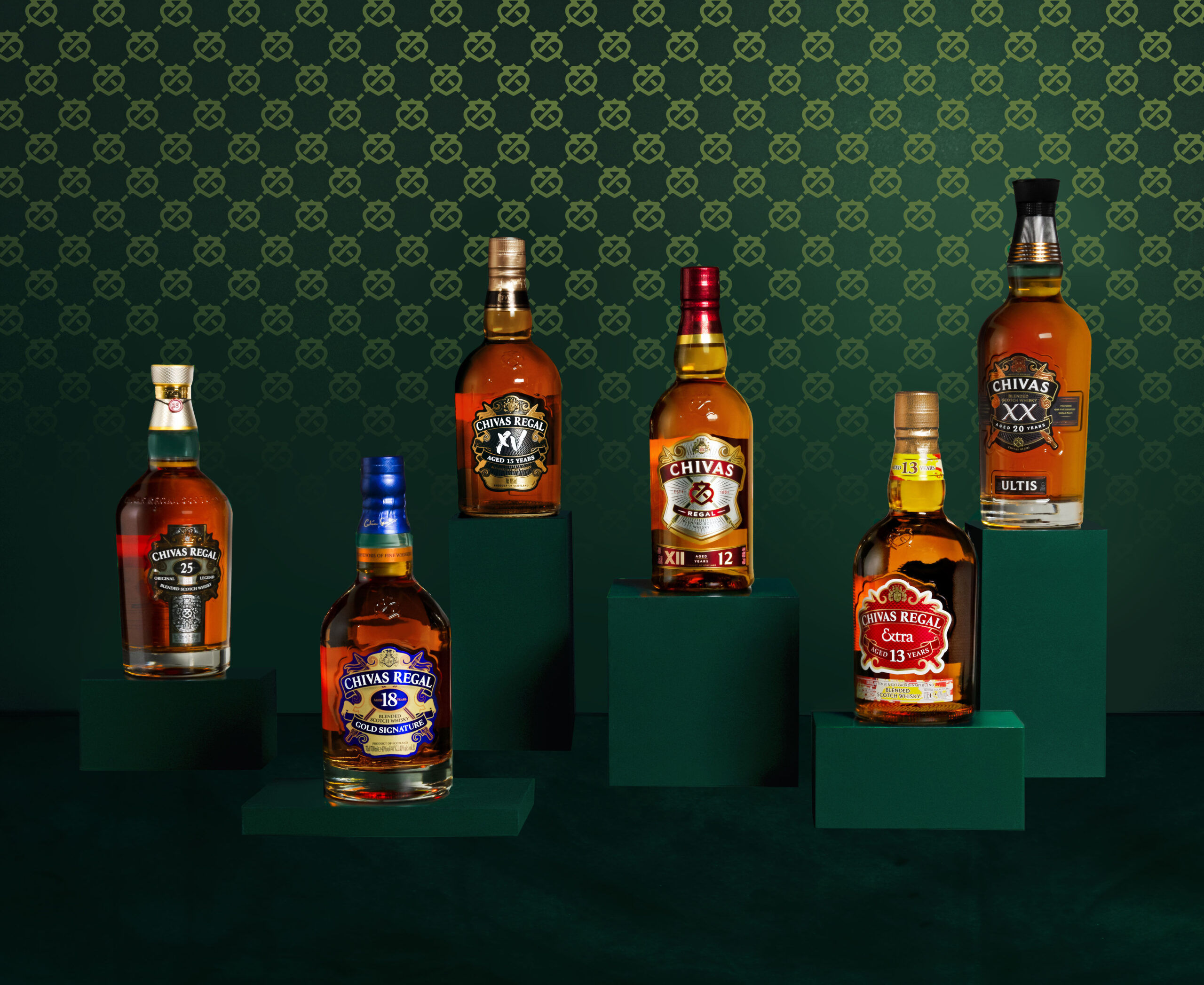 Chivas Collection Bottles