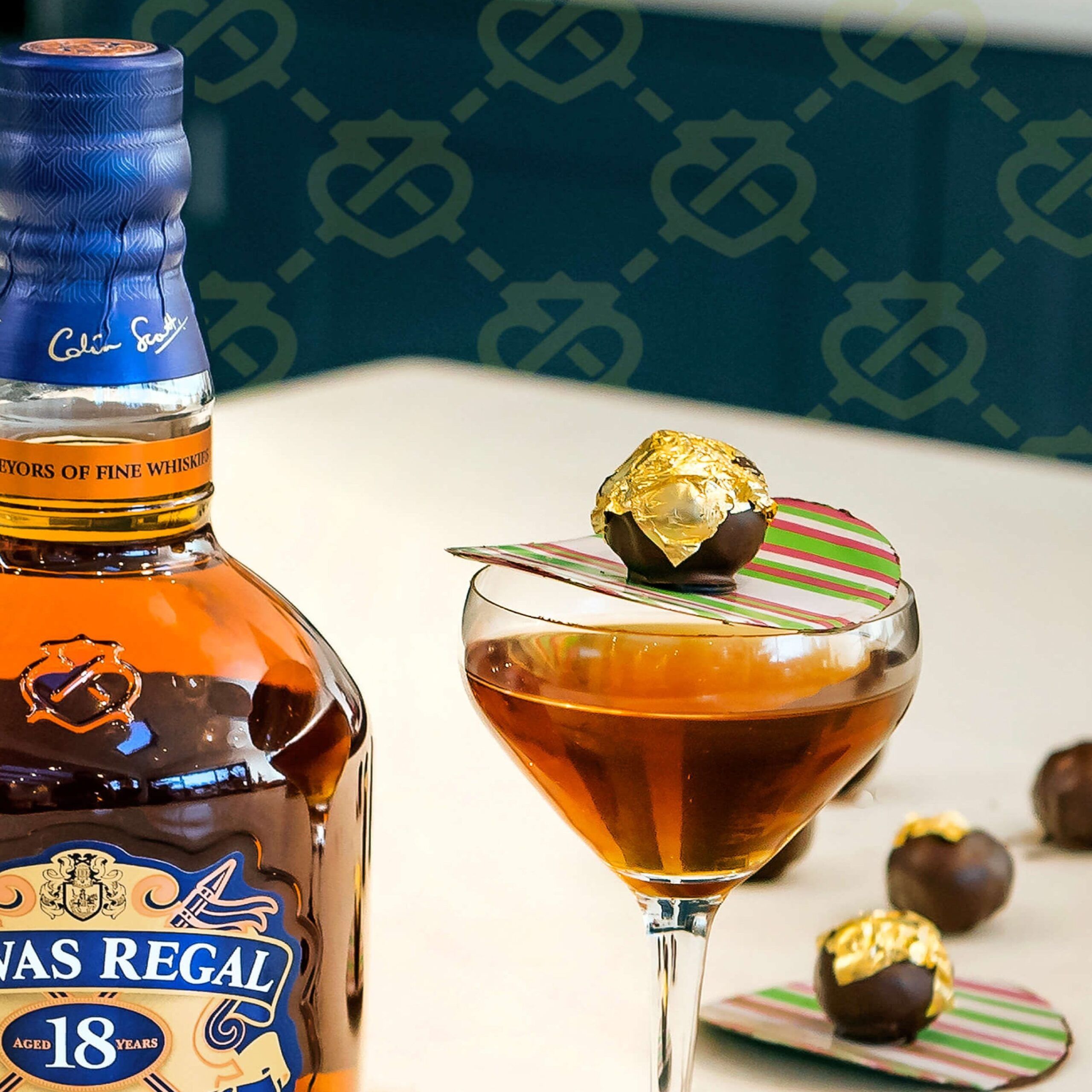 Chocolate Skyline Whisky Cocktail 1