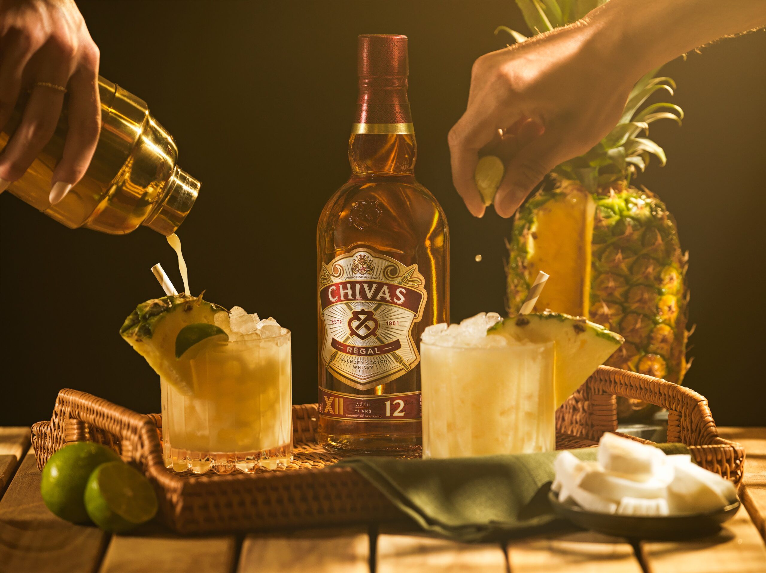 Chivas Regal Whisky Cocktail Chivas Colada 12