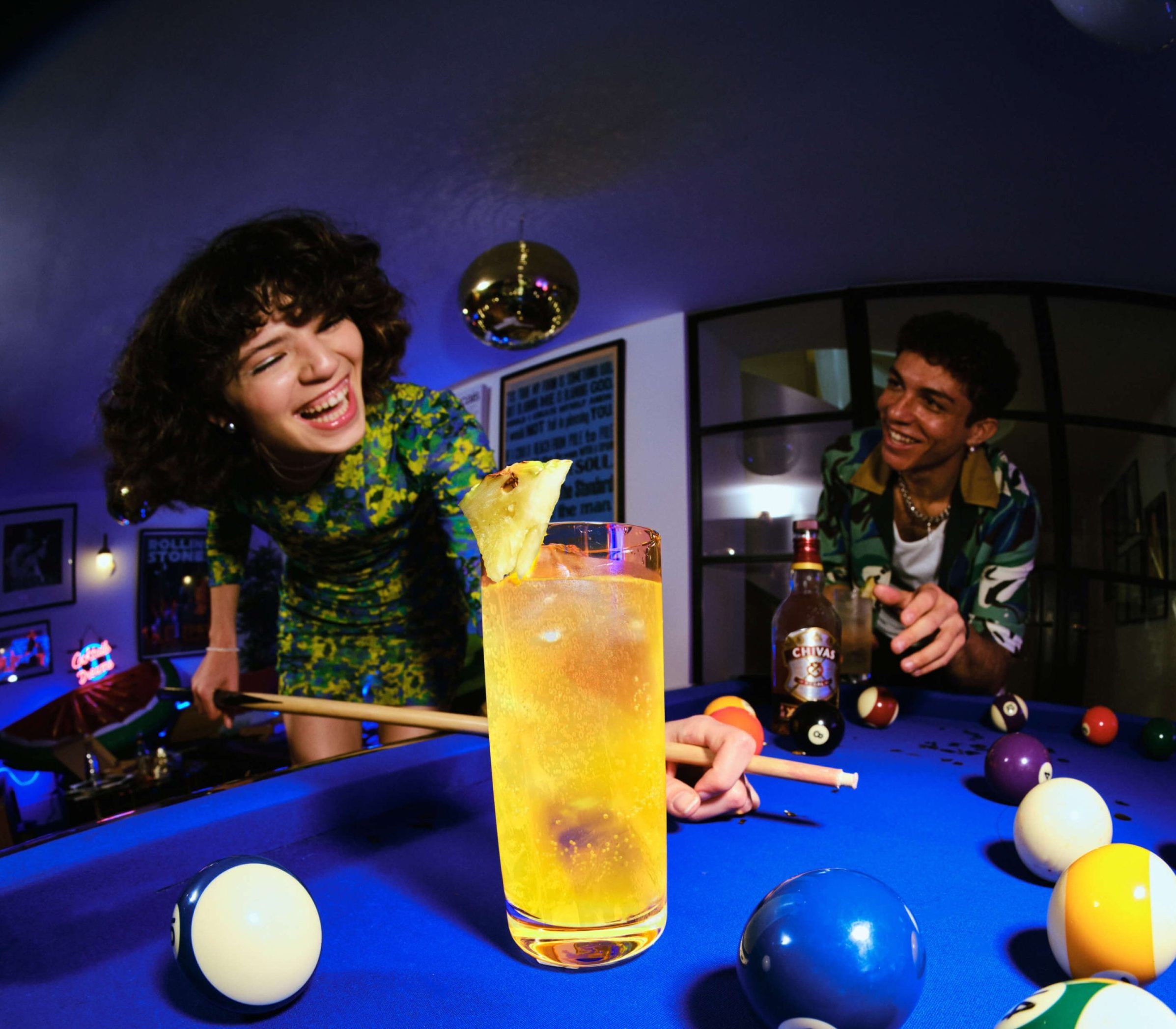 Pineapple Highball Whisky Cocktail 1
