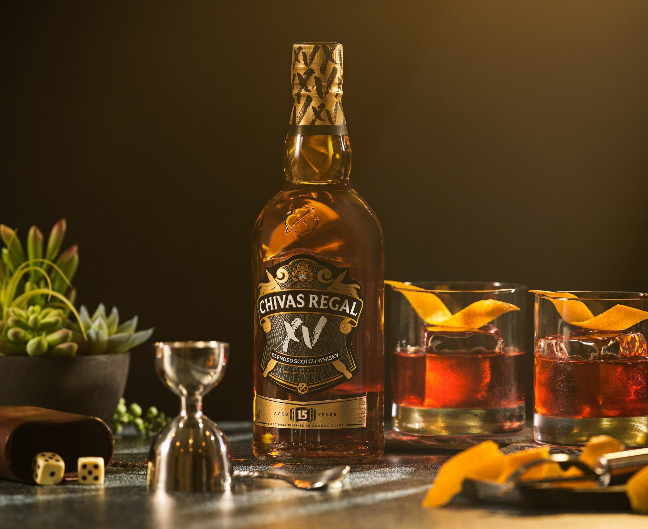 Boulevardier with Chivas XV