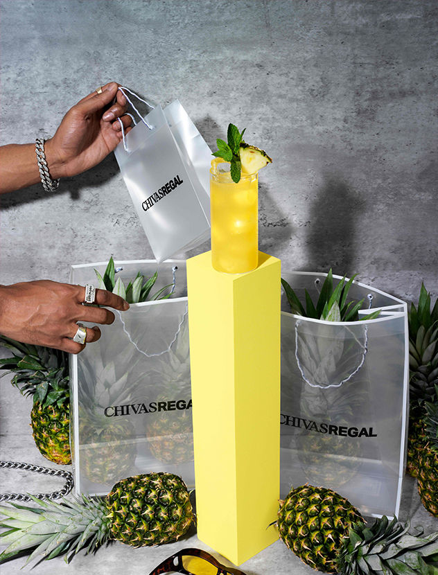 Extra Pineapple Cocktail Whisky Chivas Regal