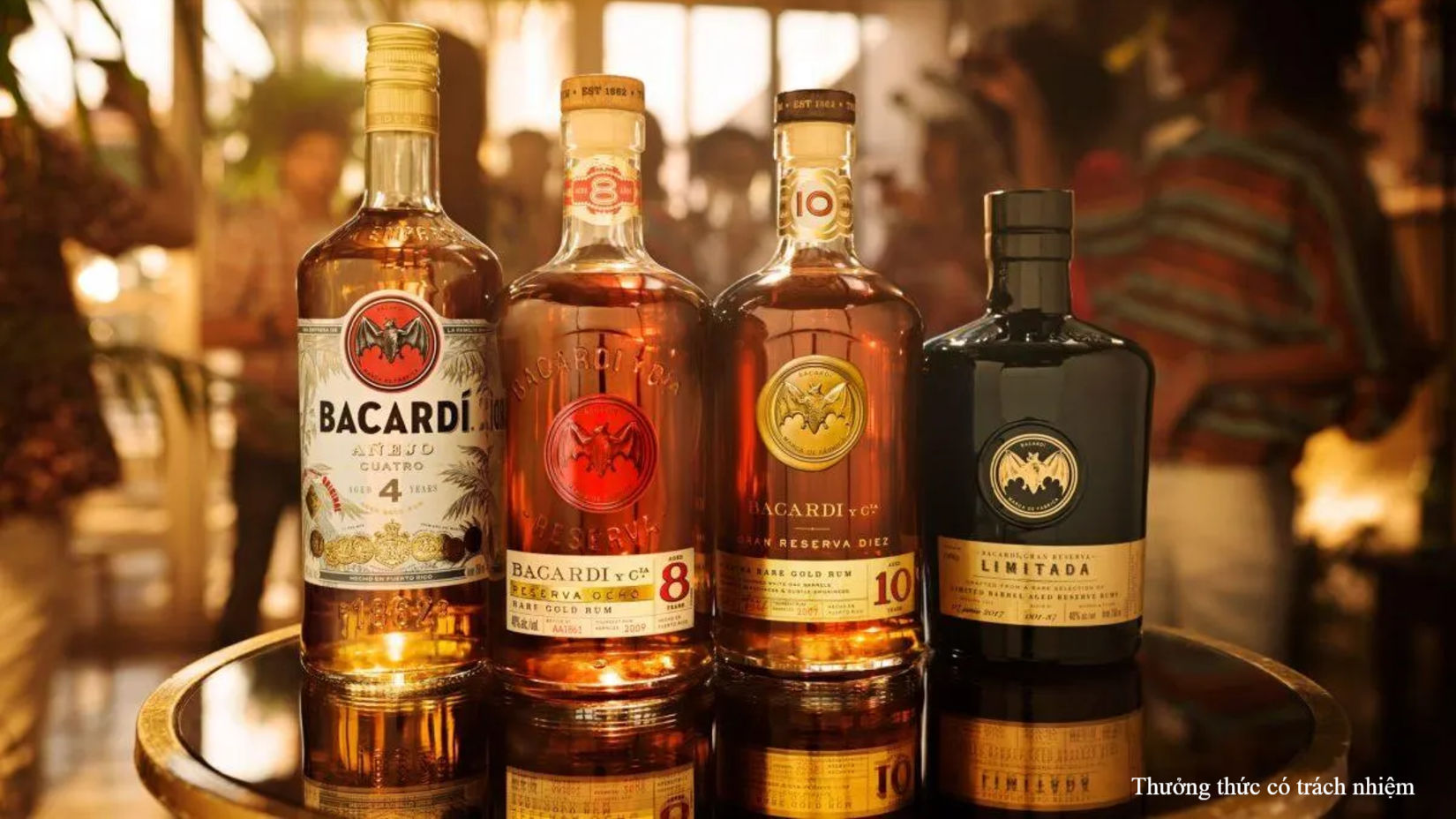 Một số dòng rượu Rum nổi tiếng