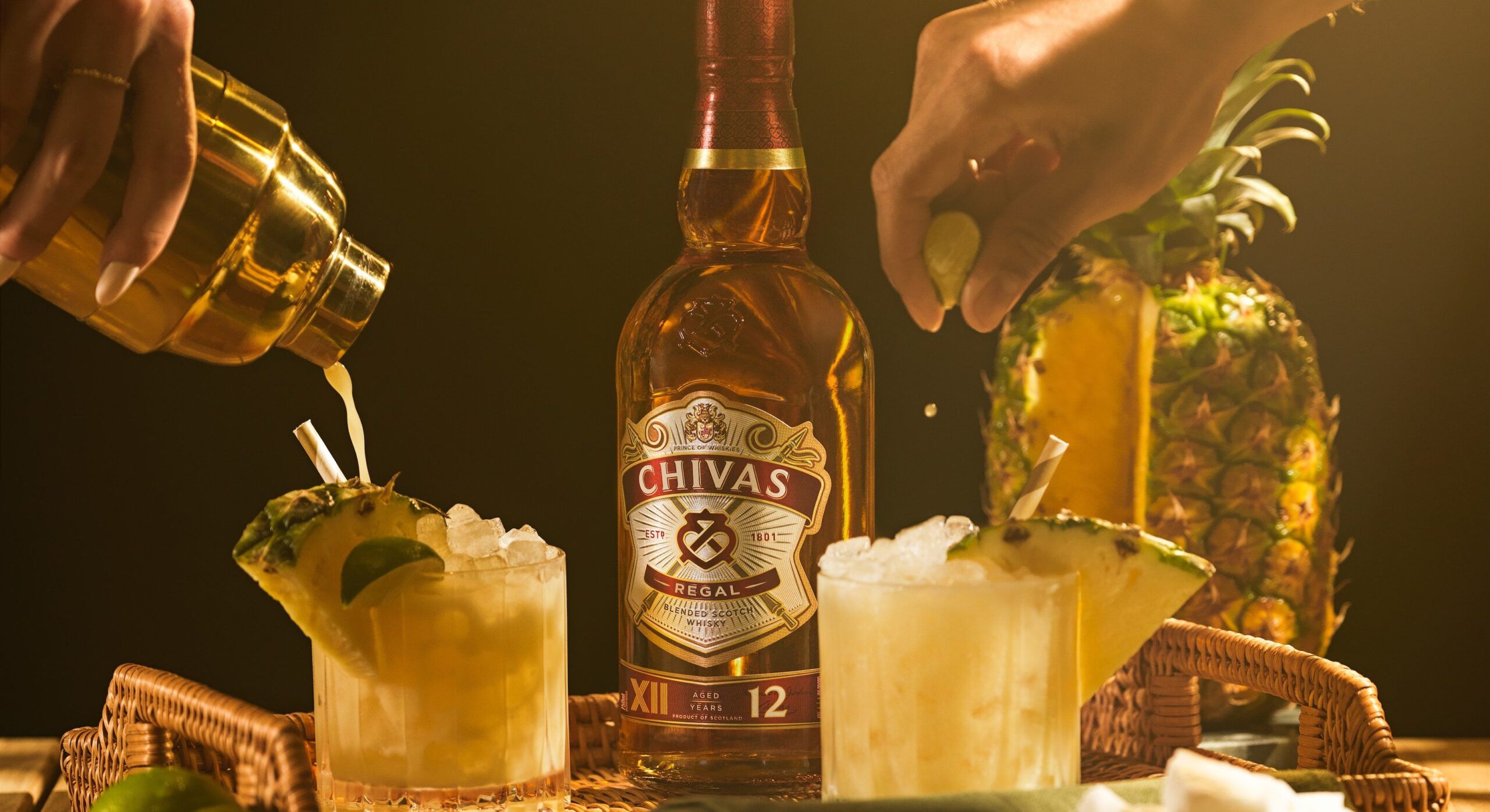 Chivas Regal Whisky Cocktail Chivas Colada 12