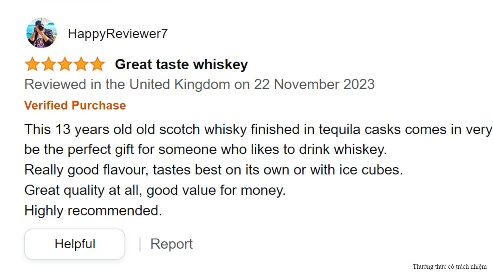 Đánh giá của người dùng về rượu Chivas Extra 13 Tequila.
