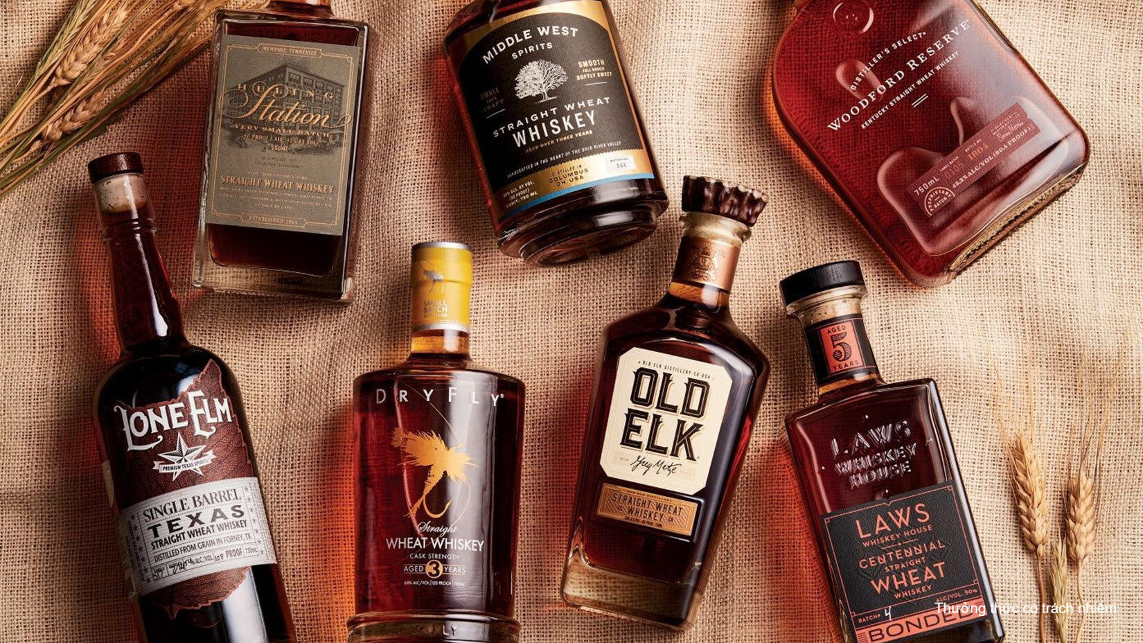 Lúa mì mang đến sự êm dịu đặc trưng cho Wheated Bourbon.