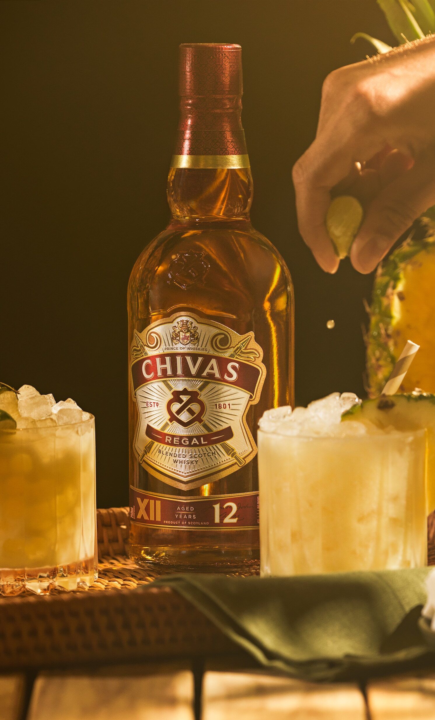 Chivas Regal Whisky Cocktail Chivas Colada 12