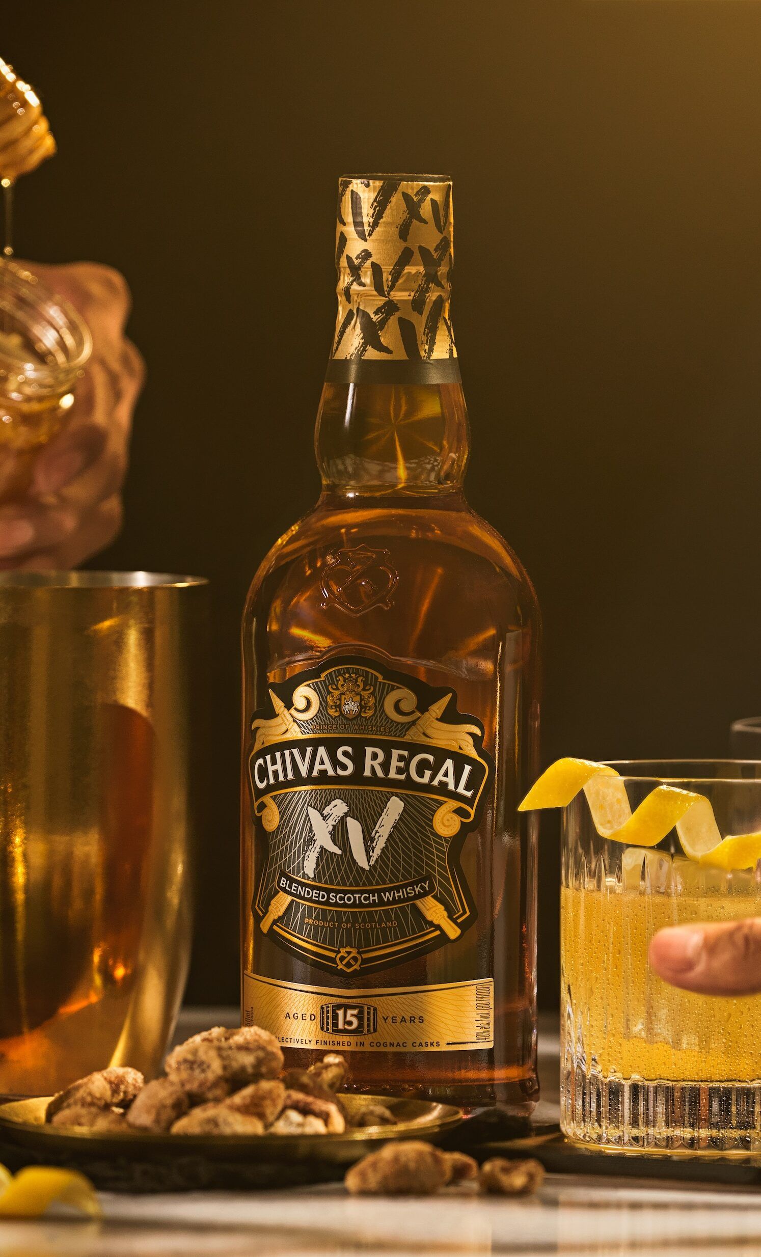 Chivas Regal XV Whisky Cocktail Gold Rush