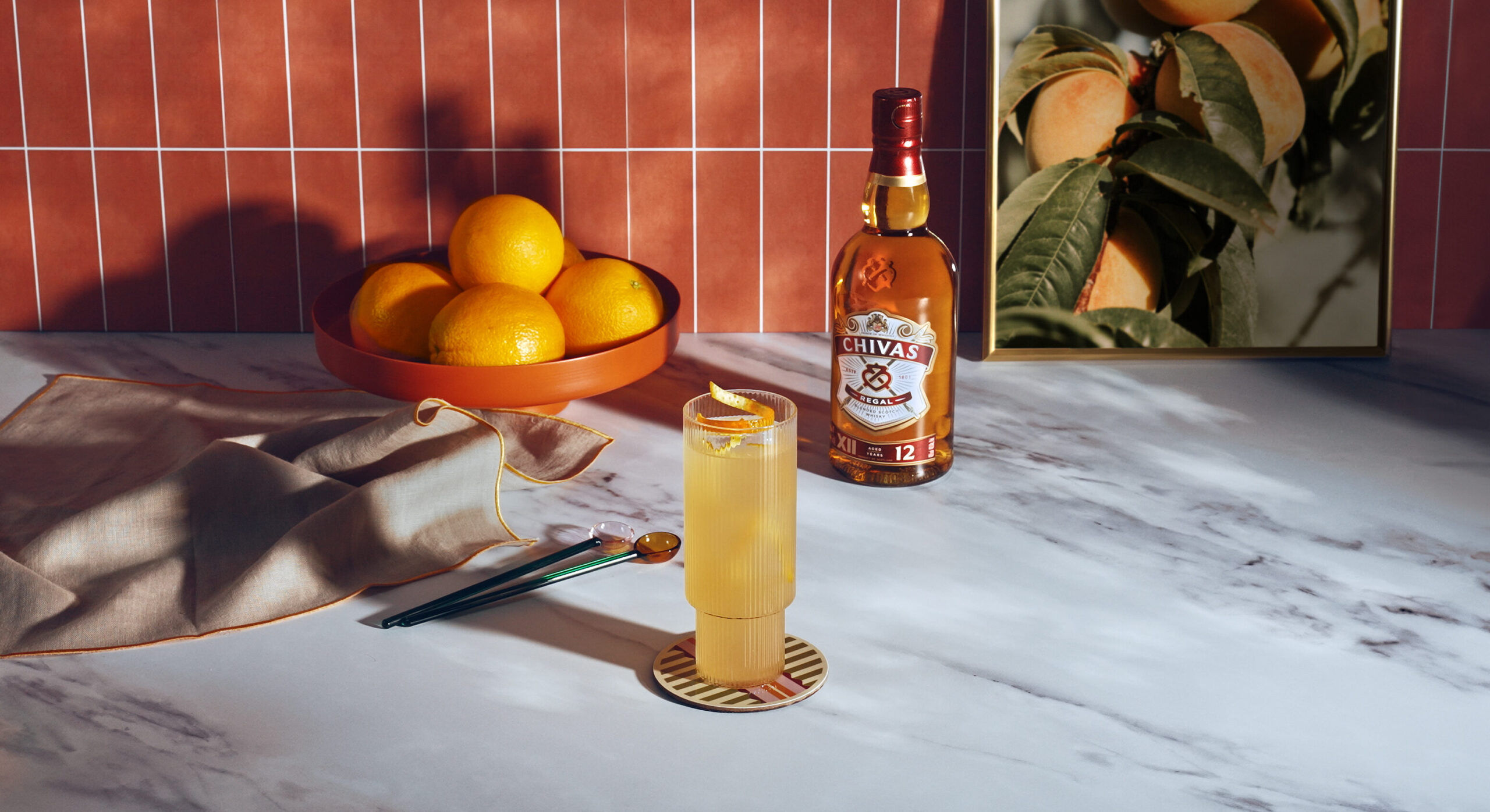 Chivas Orange Soda Highball Chivas Regal Low ABV cocktail