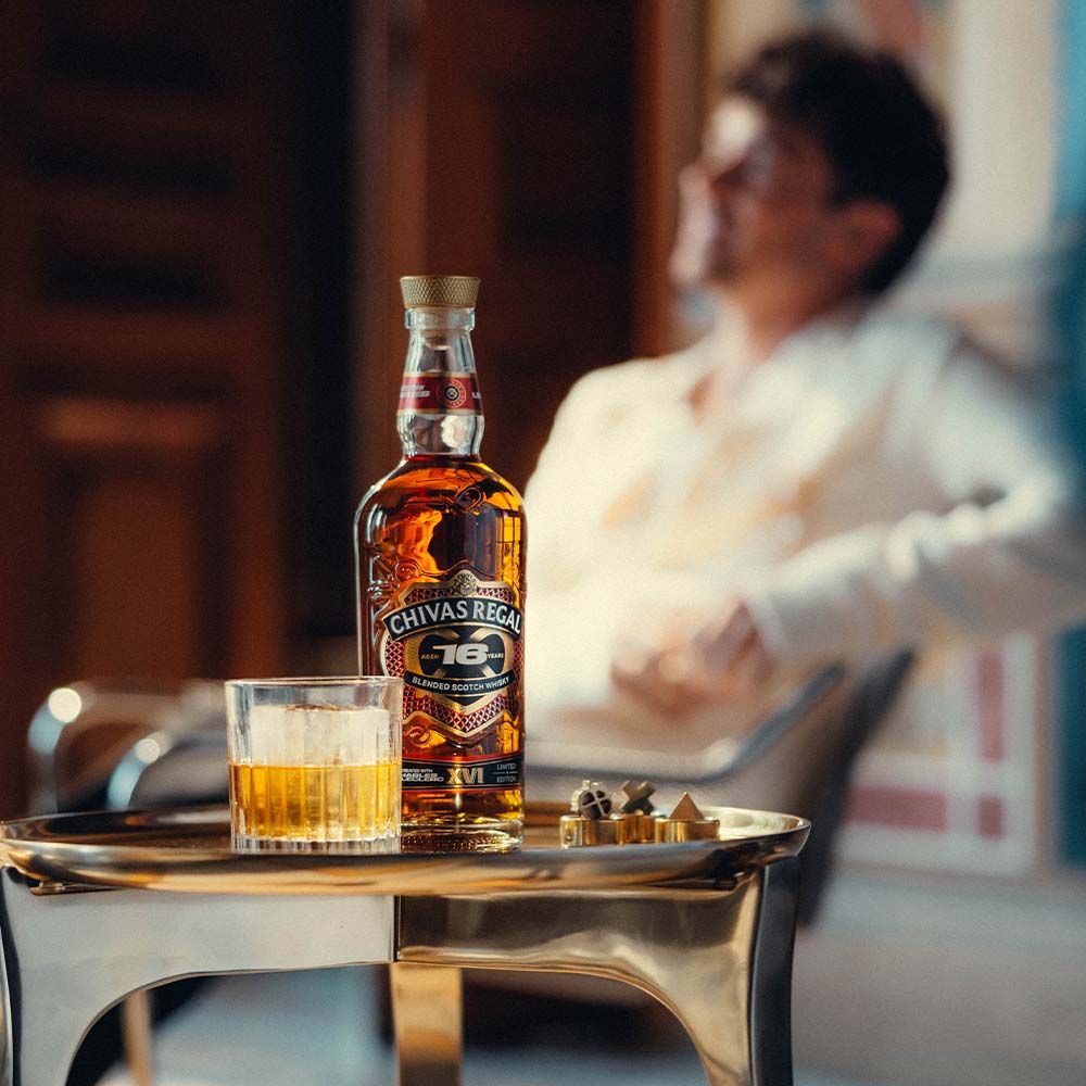 Chivas Regal 16 Blended Scotch Whisky Created With Charles Leclerc
