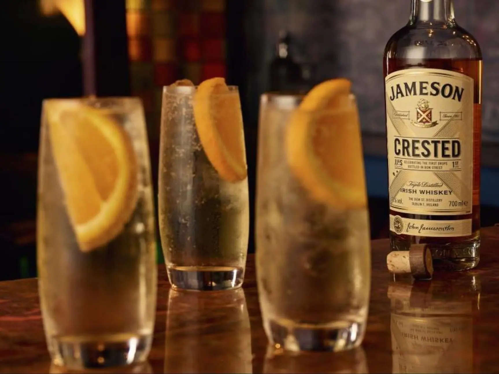Jameson Crested Soda & Orange Cocktail - Jameson Crested