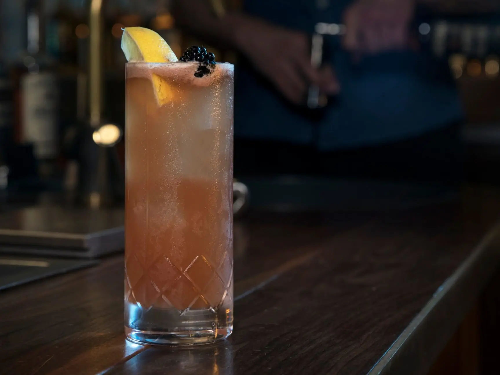 The Black Barrel Apple Cocktail