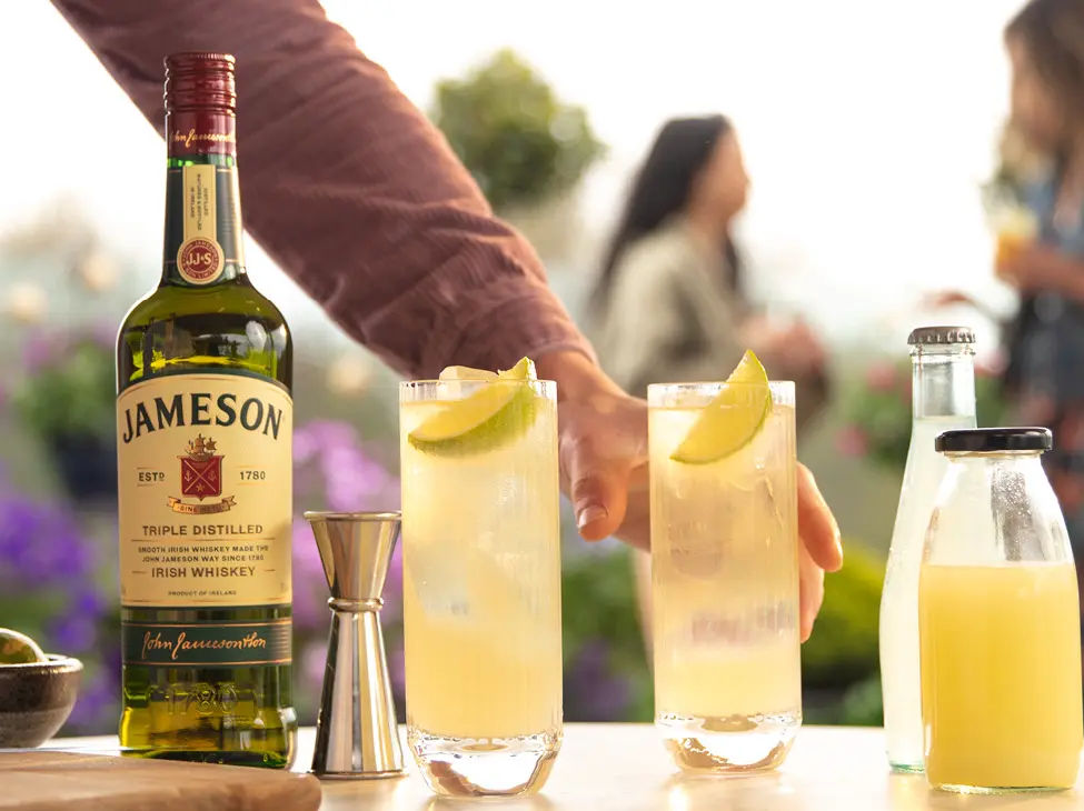 Jasmeson Sprite Lime Cocktail