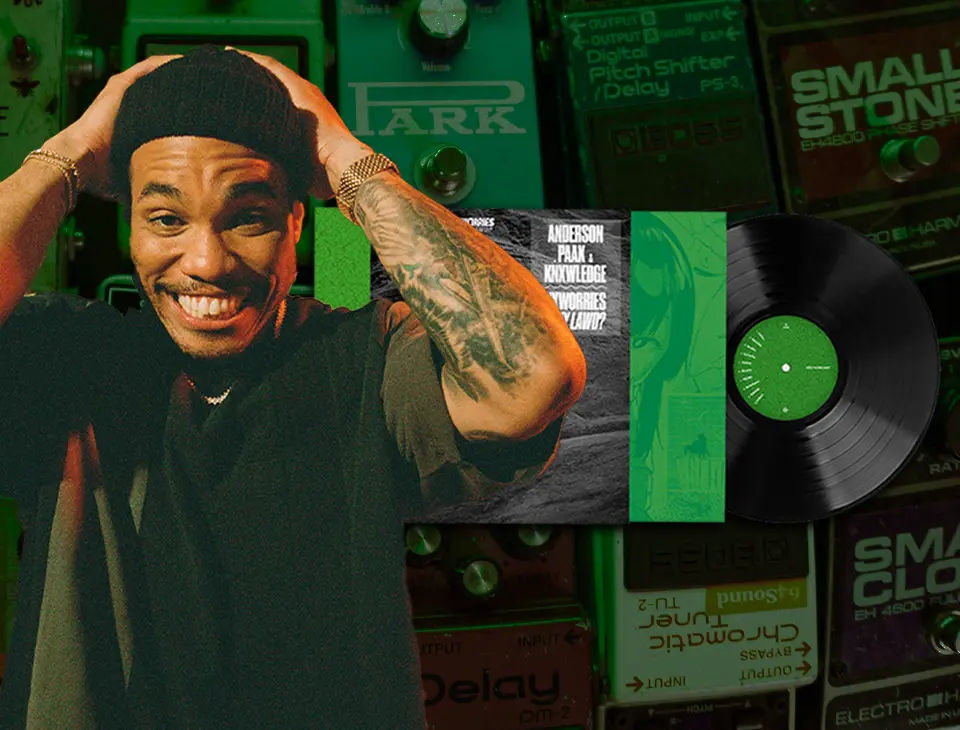 Anderson .Paak Signed Vinyl Competition