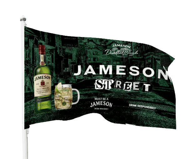 jameson street flag 2 누끼 2