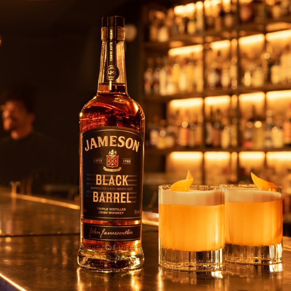 jameson black barrel