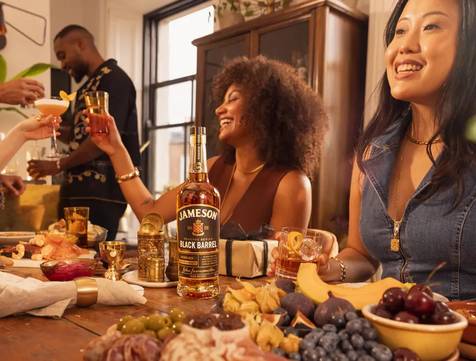 jameson whiskey a tavola