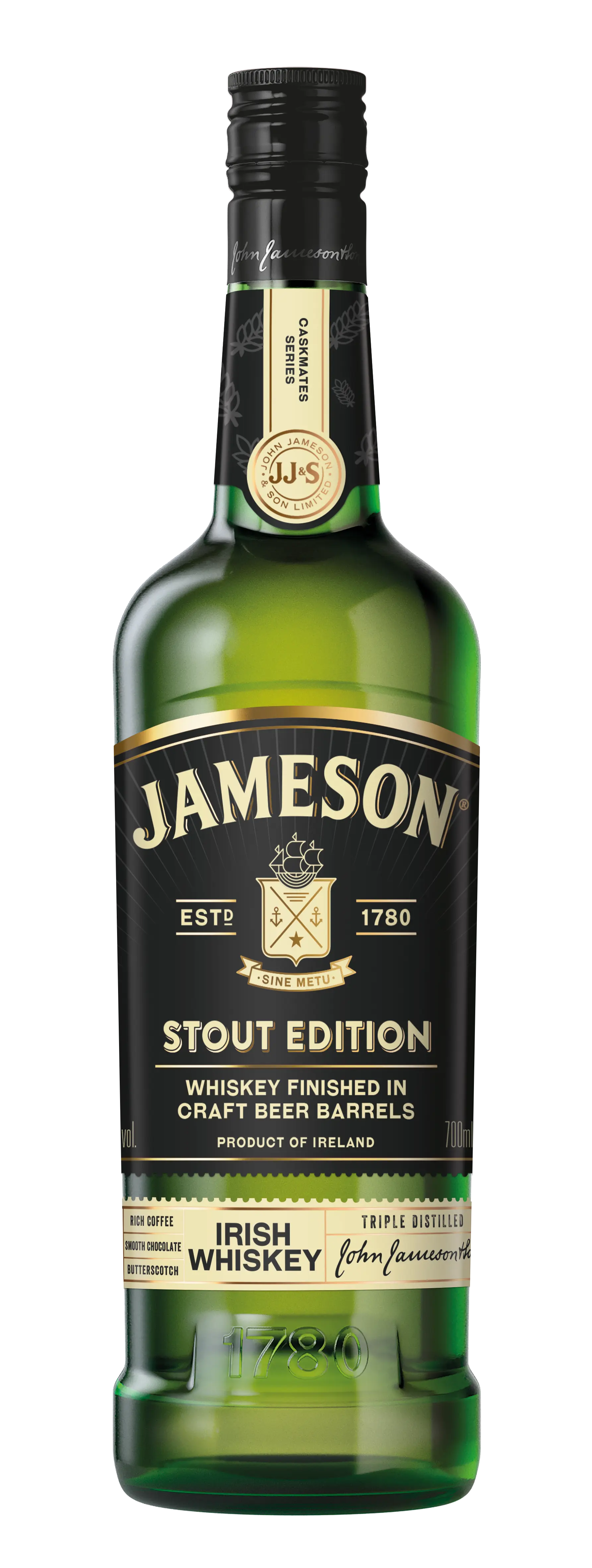new jameson stout edition 700ml row