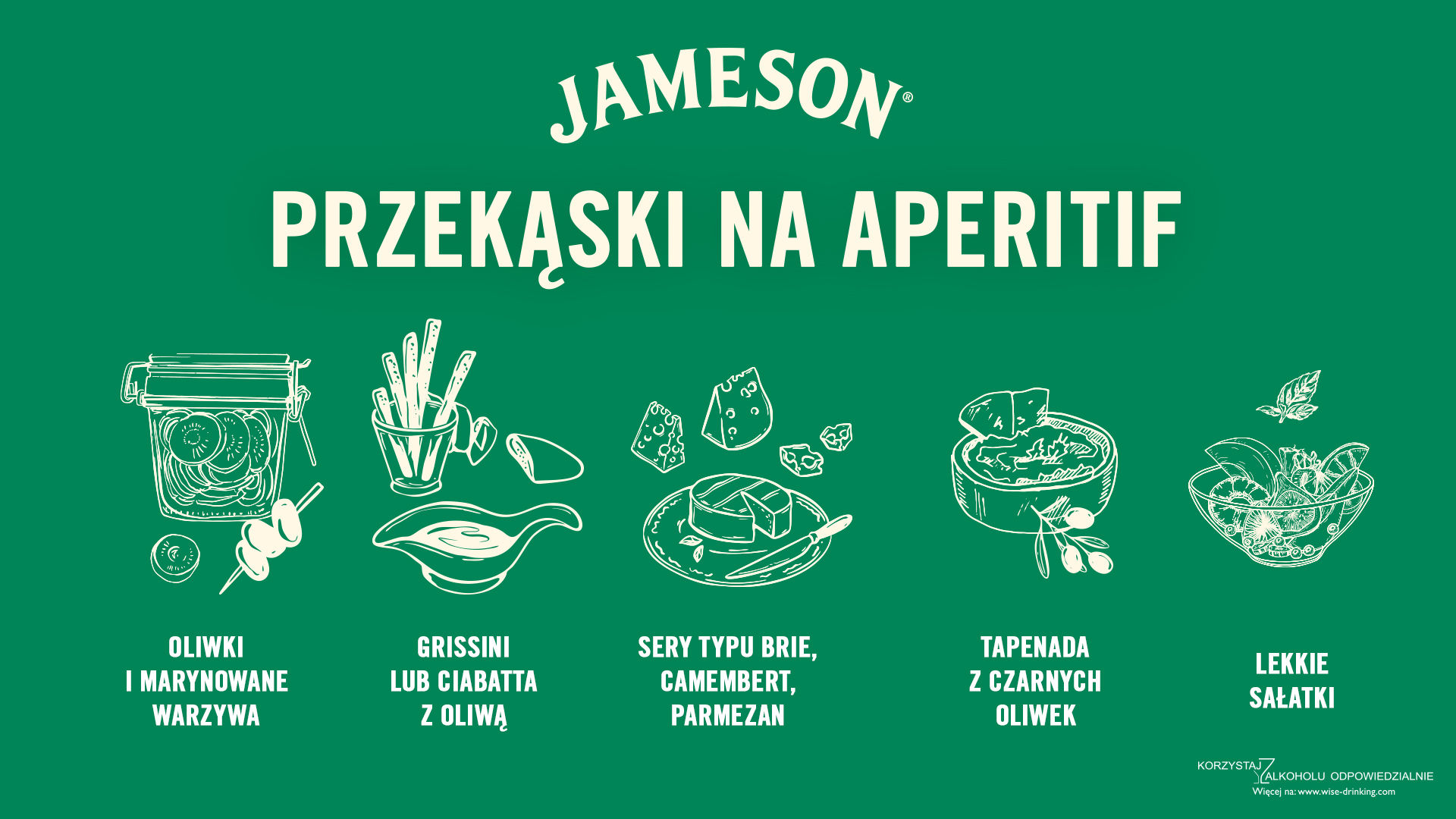 Przekąski na aperitif
