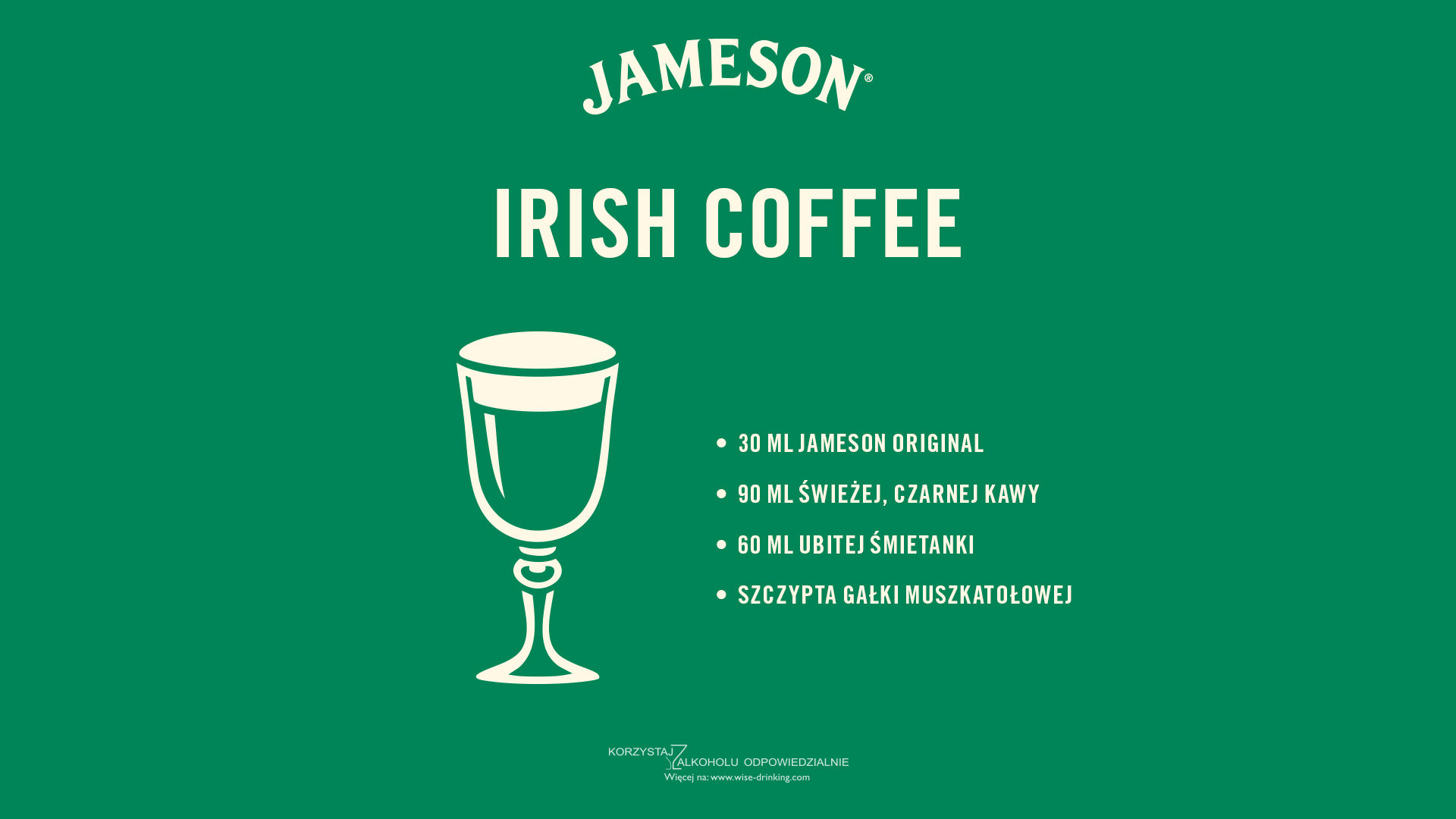 Przepis na Irish Coffee