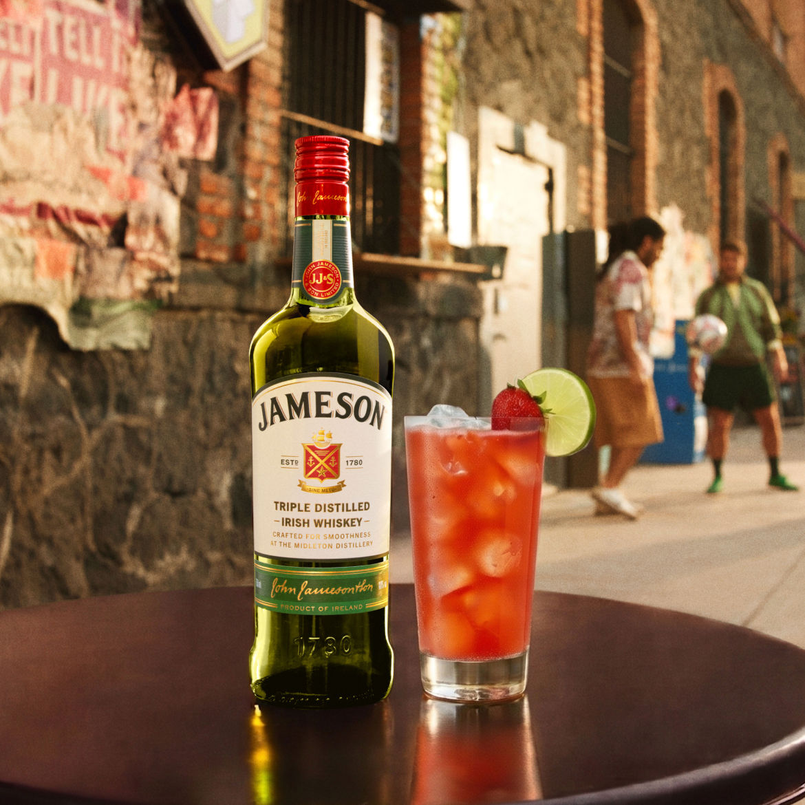 Jameson Strawberry Agua Fresca