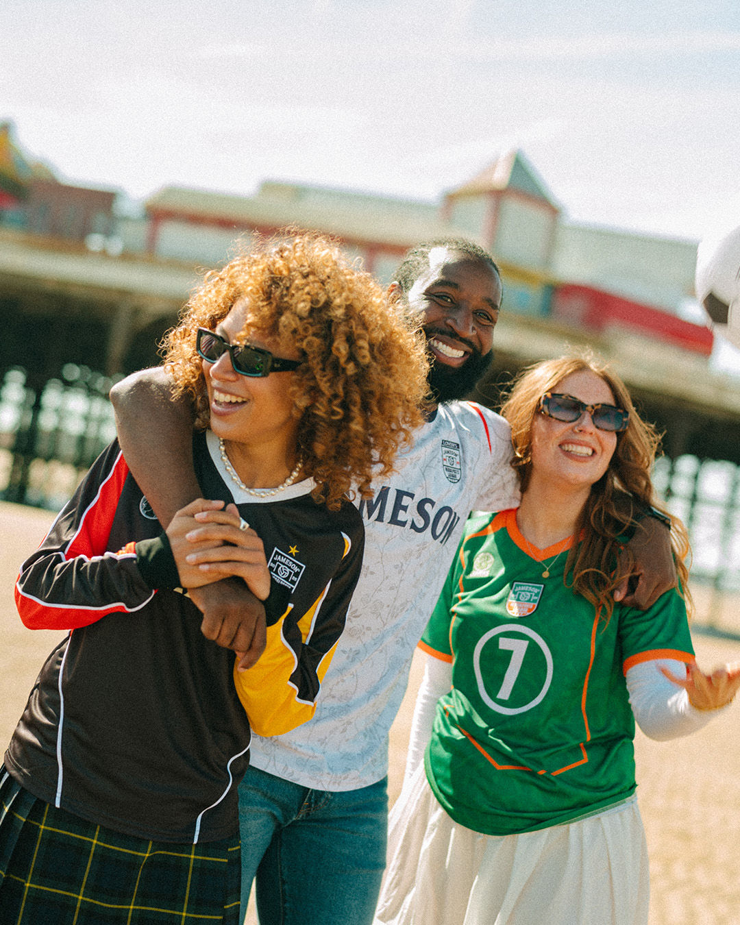 Lover's FC x Jameson x The Goalposts League merch