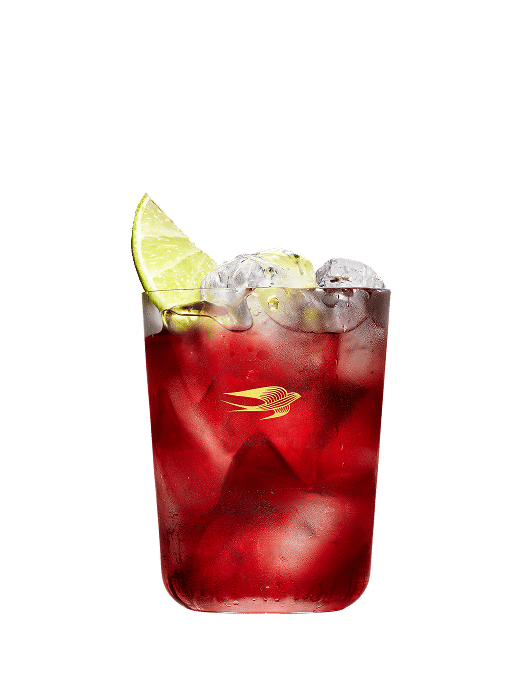 Martell and Cranberry Juice