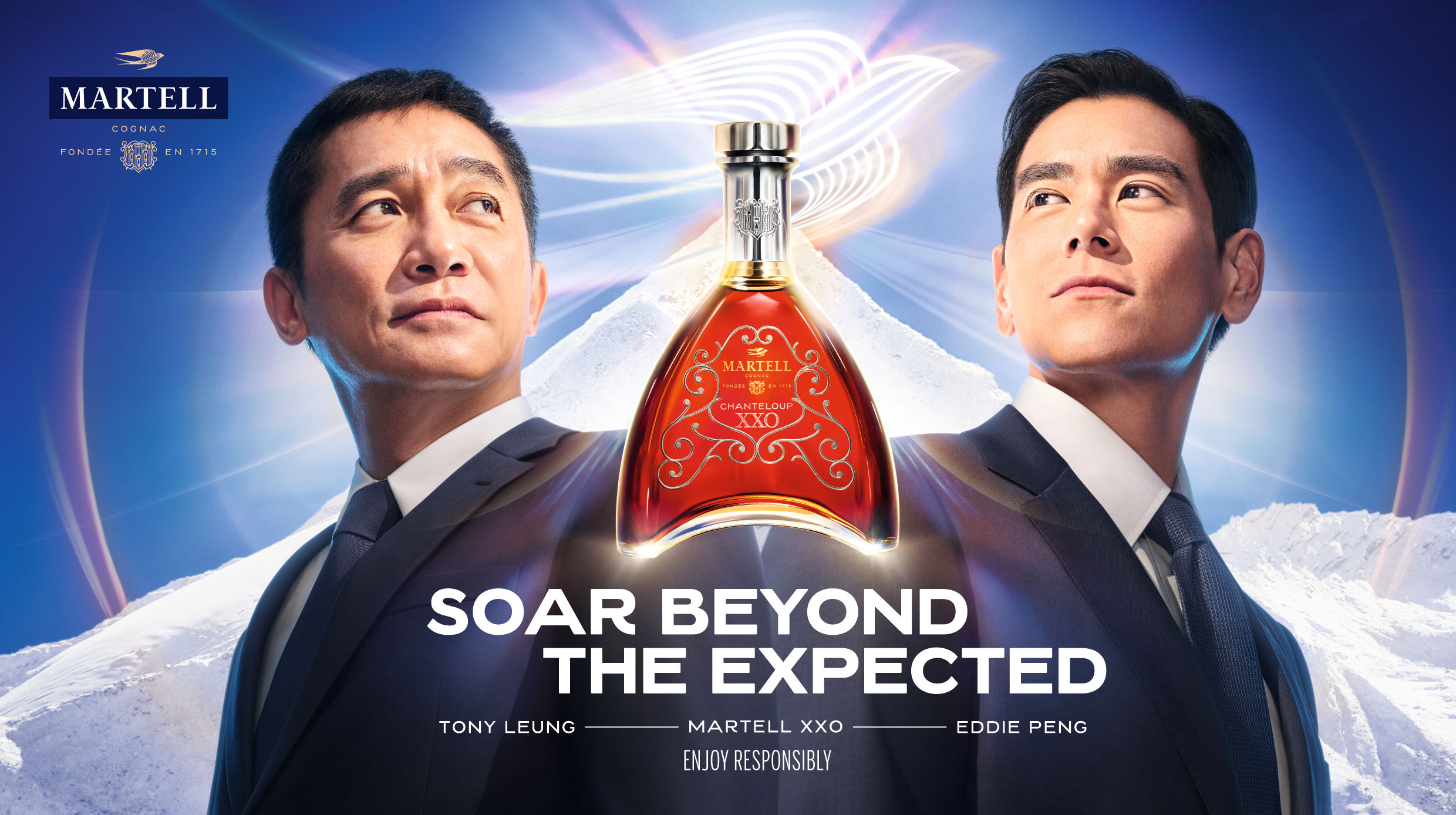 Tony Leung & Eddie Peng unite for Martell's iconic campaign
