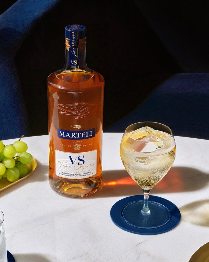 Martell Fine à l'eau cocktail cognac