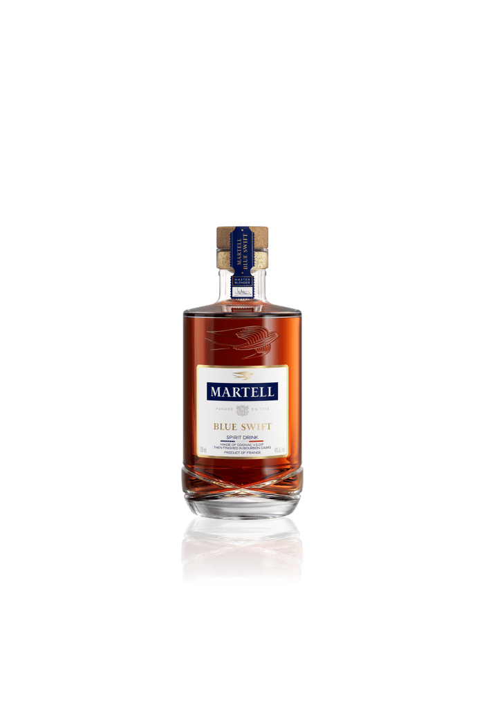 Bottle of Martell Blue Swift