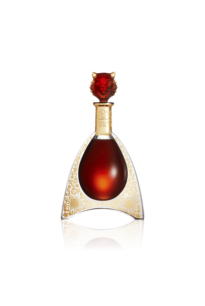 L'or de Jean Martell Zodiac edition l'Assemblage du tigre packshot