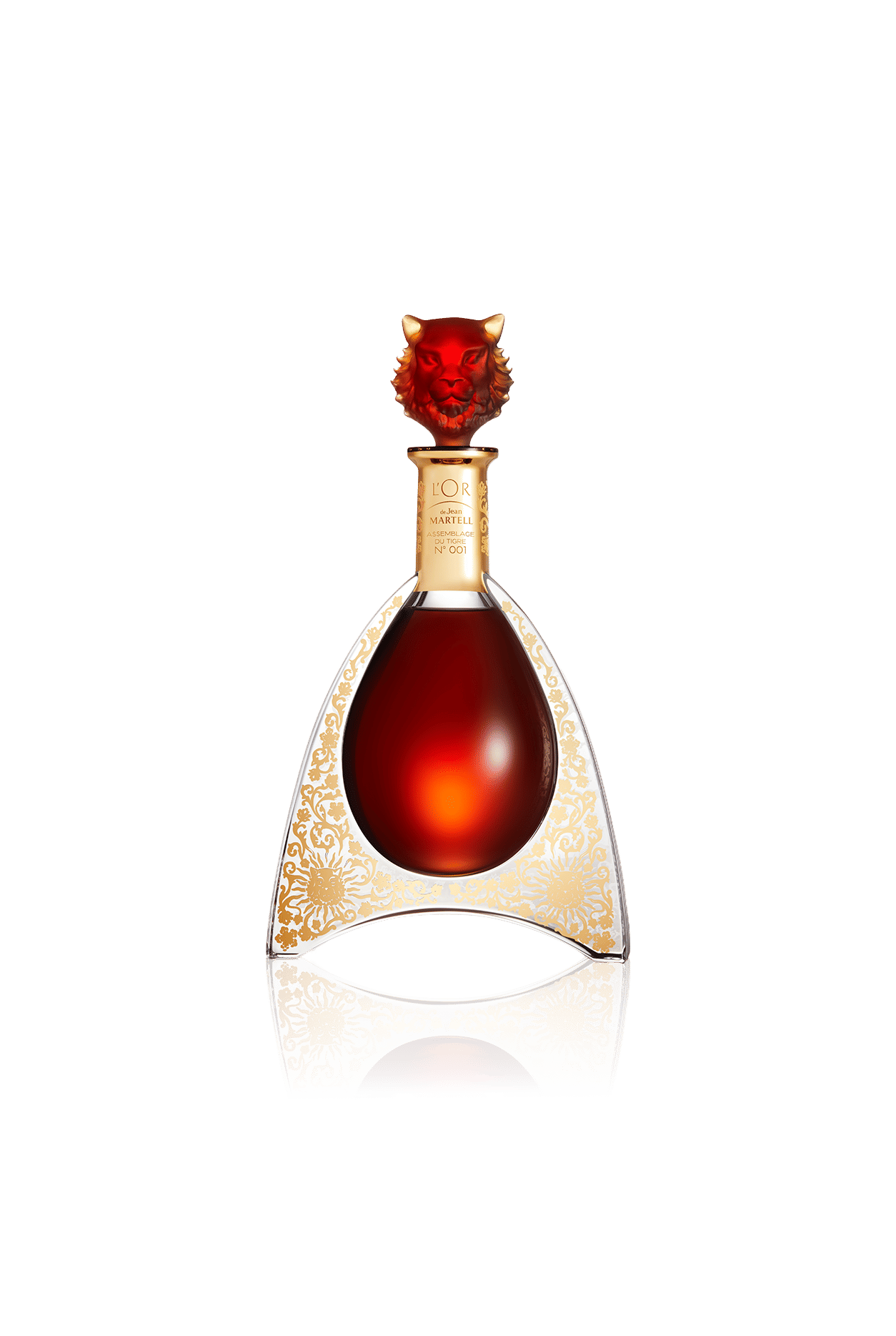 L'or de Jean Martell Zodiac edition l'Assemblage du tigre packshot