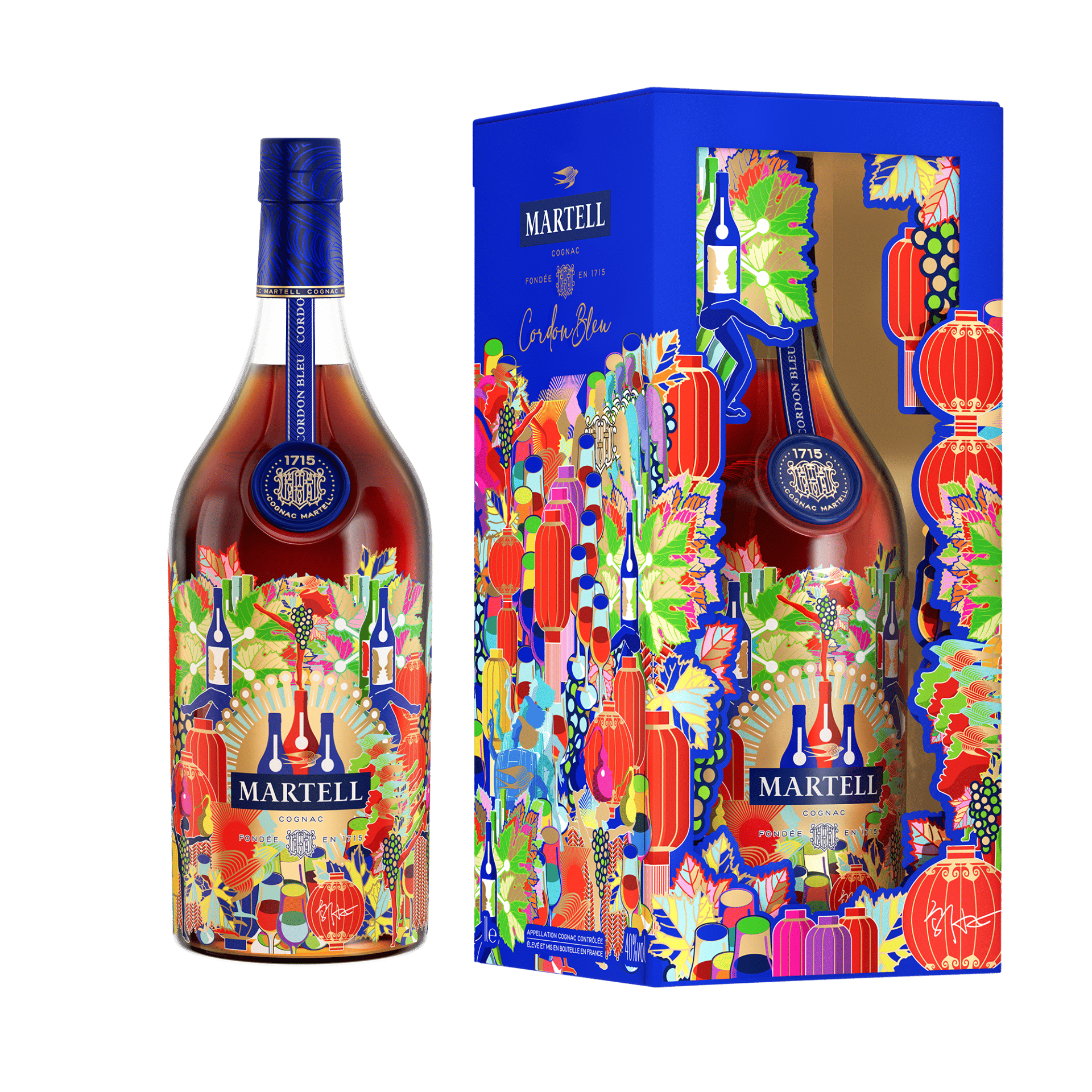 Martell Cordon Bleu | Limited edition by Wu Jian'an