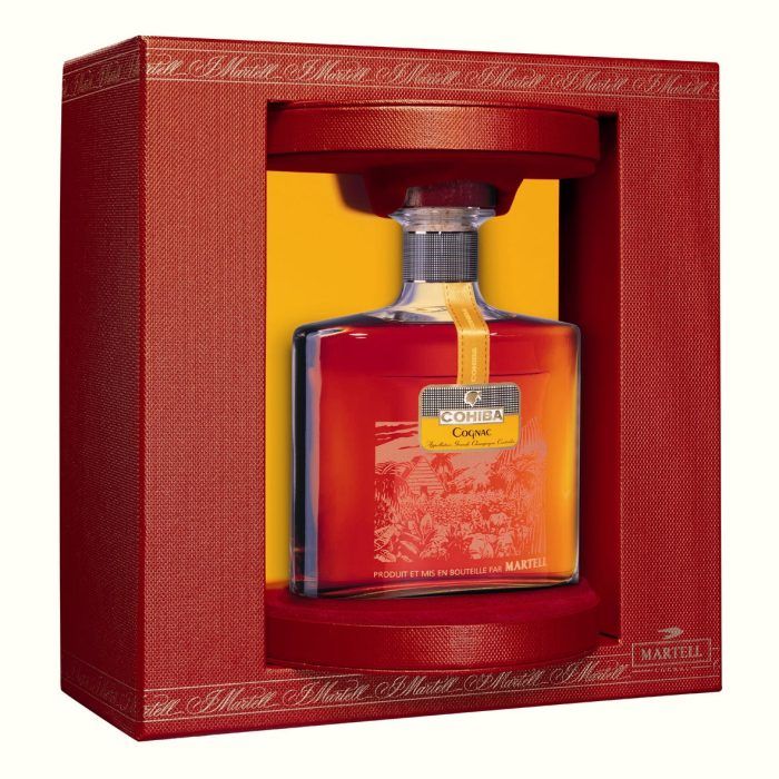 Visual of Martell Cohiba box