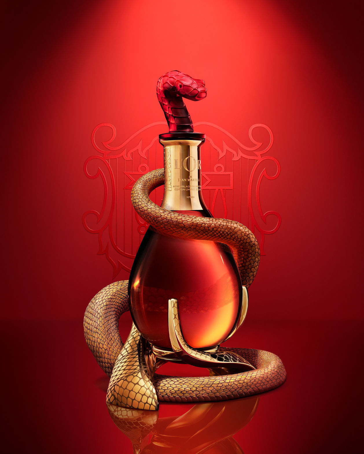 Key visual L'Or de Jean Martell - Zodiac Edition L'Assemblage du Serpent
