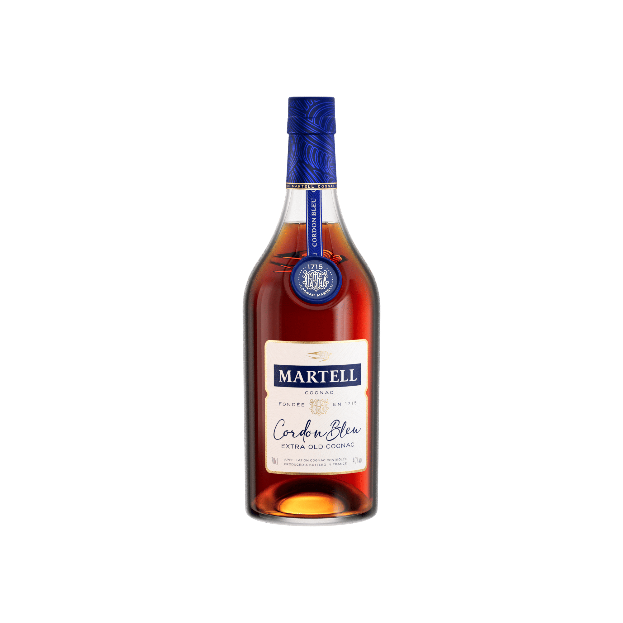 いいネット通販 - 全国送料無料でお届けします Martell Cordon of elegance timeless The | cognac Bleu Cordon ブランデー