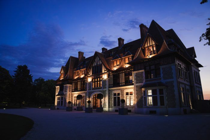 Chateau de Chanteloup by night