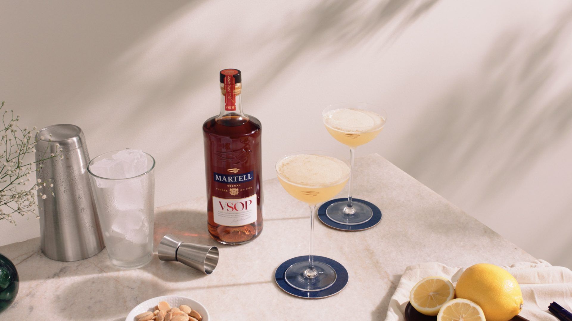 Cocktail Martell Between the sheets