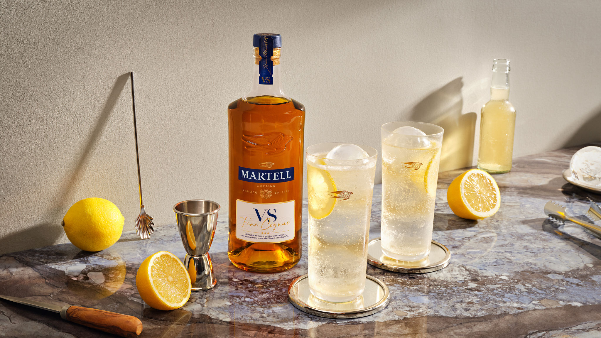 Martell & Cream Soda: a smooth and velvety cocktail