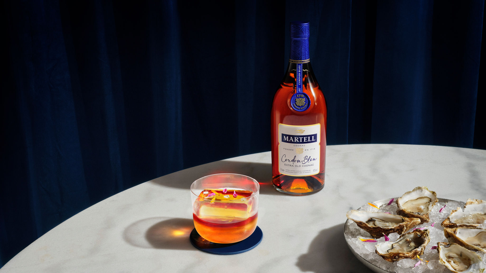 Theodore cognac cocktail | Elegant floral blend by Martell