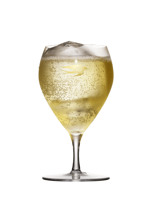 Fine à l'eau Martell cocktail visual