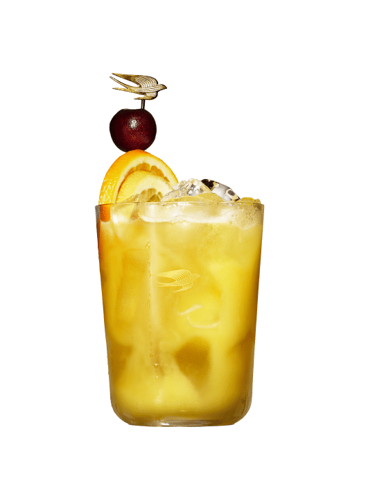 Martell and Orange juice