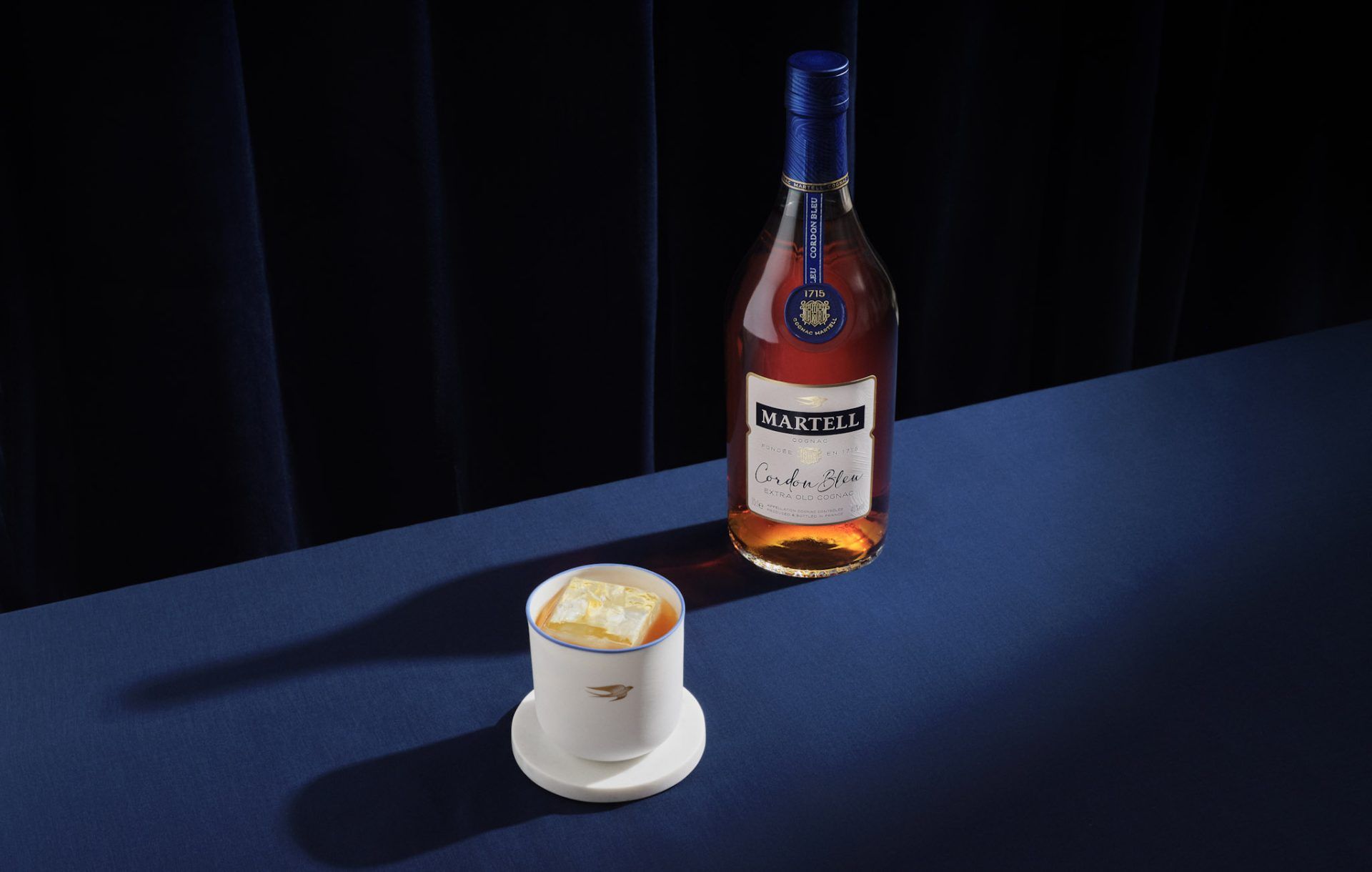 Buttered cordon bleu cocktail martell