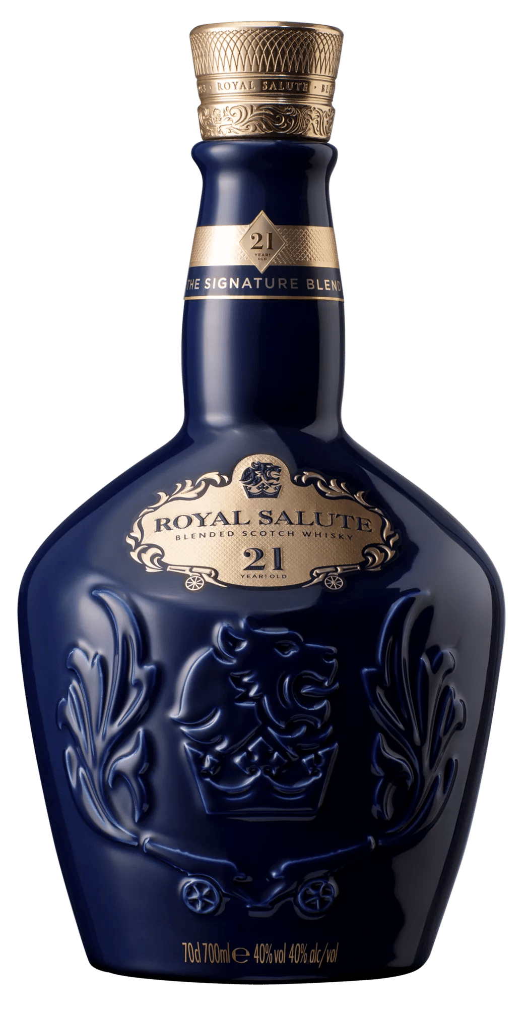 【未開封・古酒】【限定・黒陶器】 SALUTE LXX 古酒 - ROYAL SALUTE LXX limited editions/ロイヤル サルート